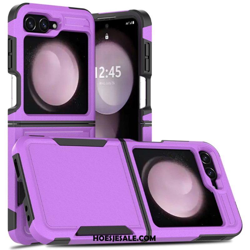 Hoesje Samsung Galaxy Z Flip 7 Fe Effen Versterkt