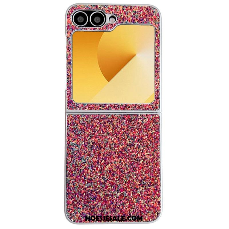 Hoesje Samsung Galaxy Z Flip 7 Fe Glitterdesign