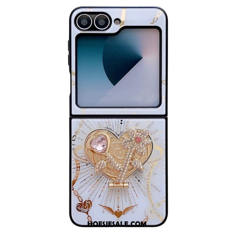 Hoesje Samsung Galaxy Z Flip 7 Fe Kristallen Bescherming Hoesje