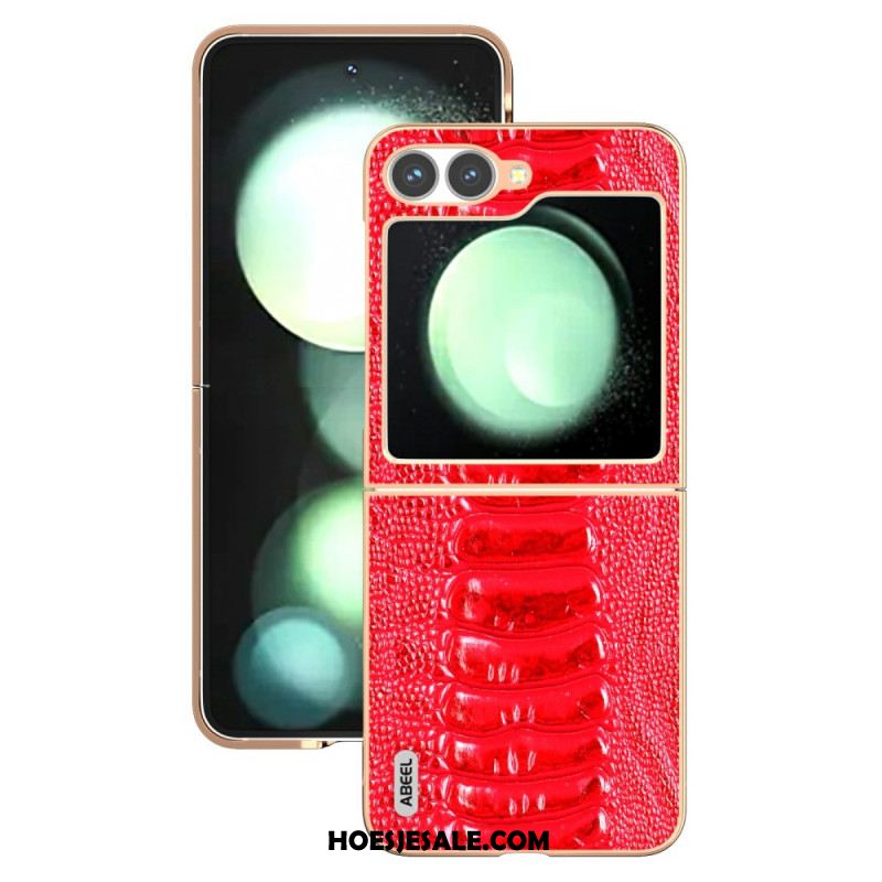 Hoesje Samsung Galaxy Z Flip 7 Fe Krokodillenstijl