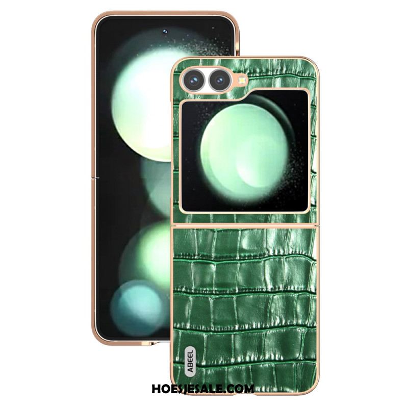 Hoesje Samsung Galaxy Z Flip 7 Fe Krokodillenstijl