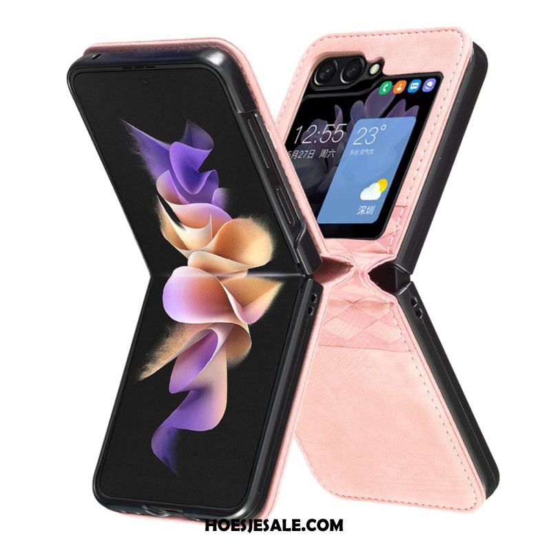 Hoesje Samsung Galaxy Z Flip 7 Fe Kunstleren Fries