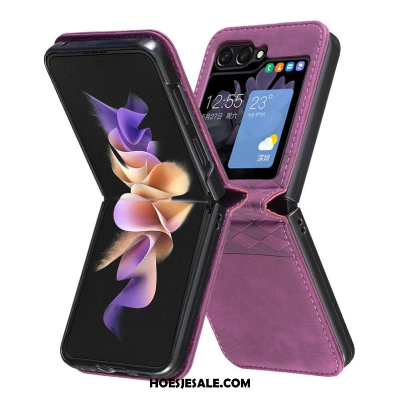 Hoesje Samsung Galaxy Z Flip 7 Fe Kunstleren Fries