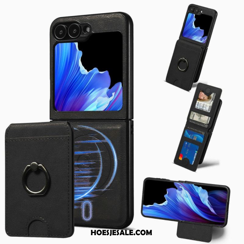 Hoesje Samsung Galaxy Z Flip 7 Fe Magnetisch Met Afneembare Kaarthouder