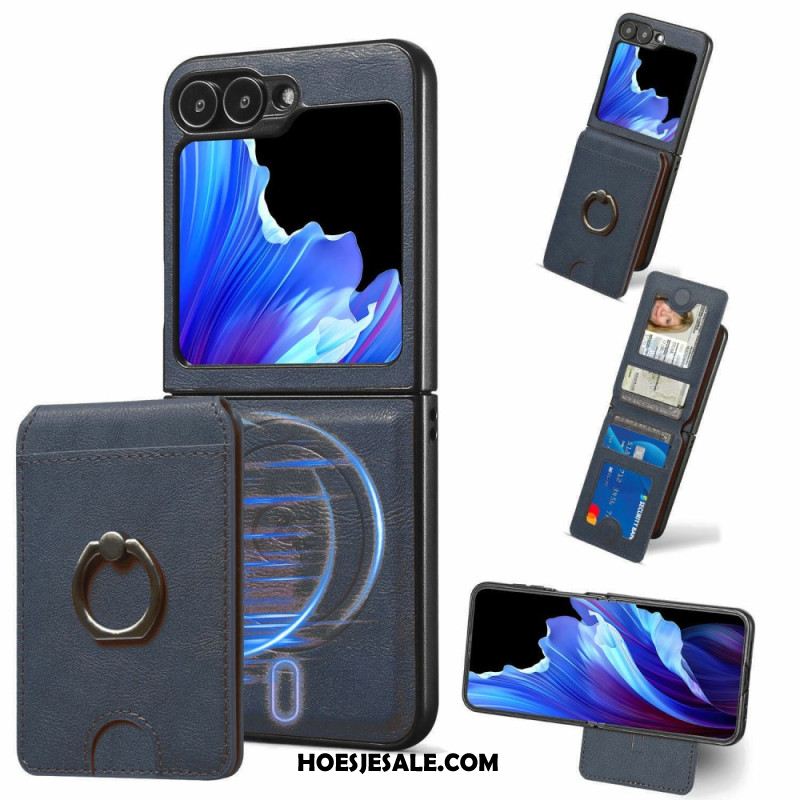 Hoesje Samsung Galaxy Z Flip 7 Fe Magnetisch Met Afneembare Kaarthouder