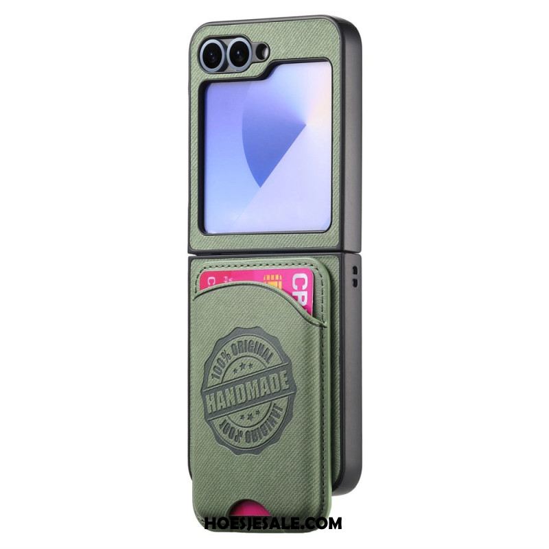 Hoesje Samsung Galaxy Z Flip 7 Fe Magsafe-compatibele Afneembare Kaarthouder