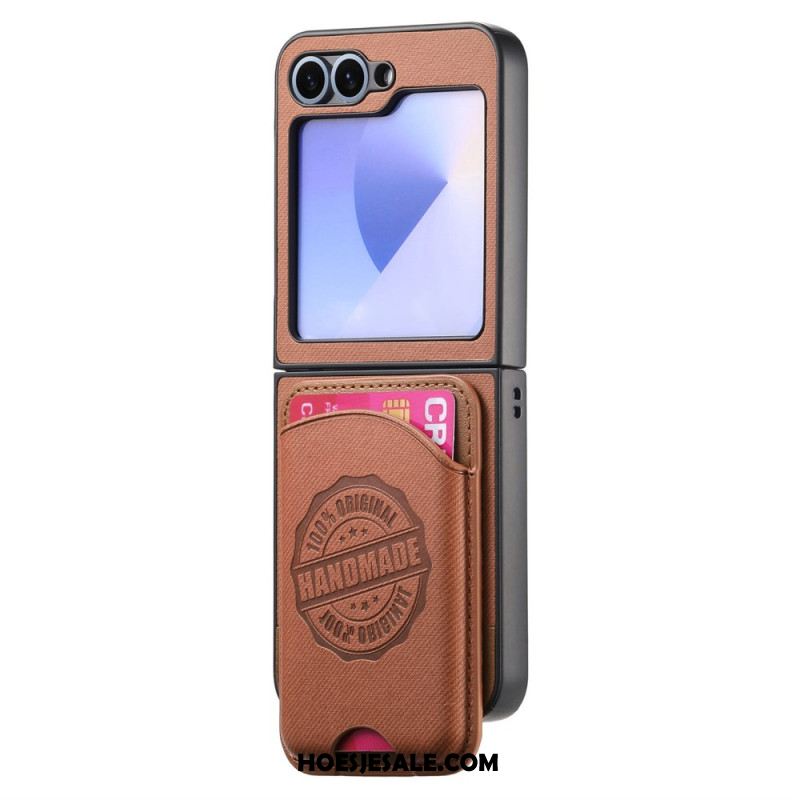 Hoesje Samsung Galaxy Z Flip 7 Fe Magsafe-compatibele Afneembare Kaarthouder