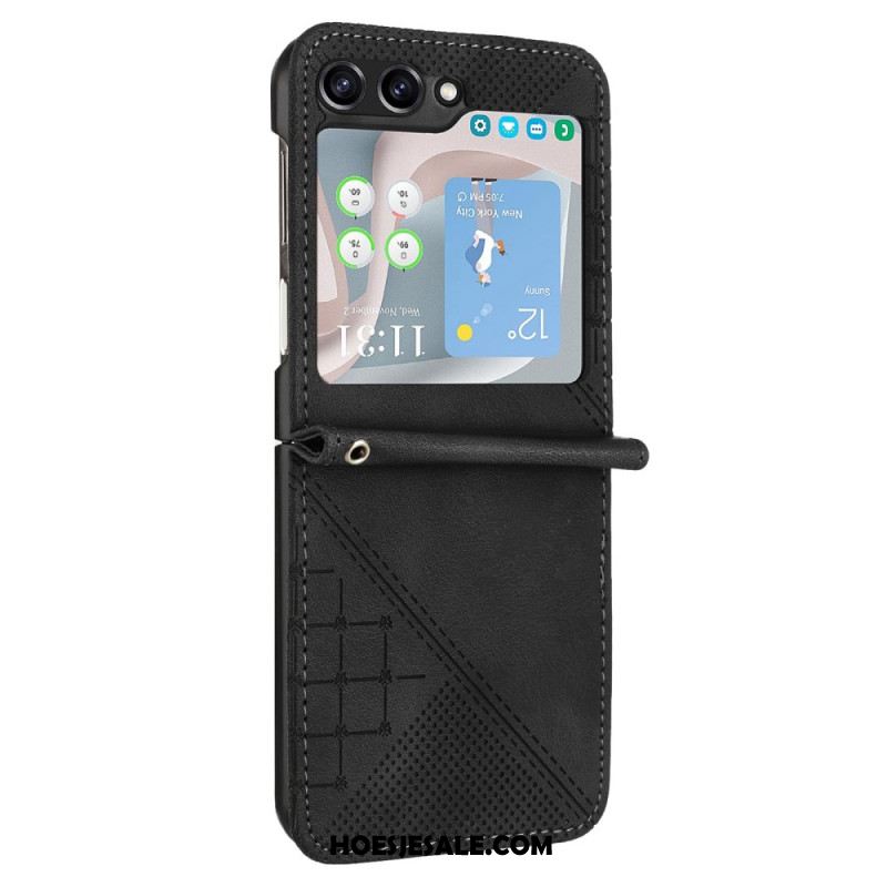 Hoesje Samsung Galaxy Z Flip 7 Fe Portemonnee Met Patroon Bescherming Hoesje