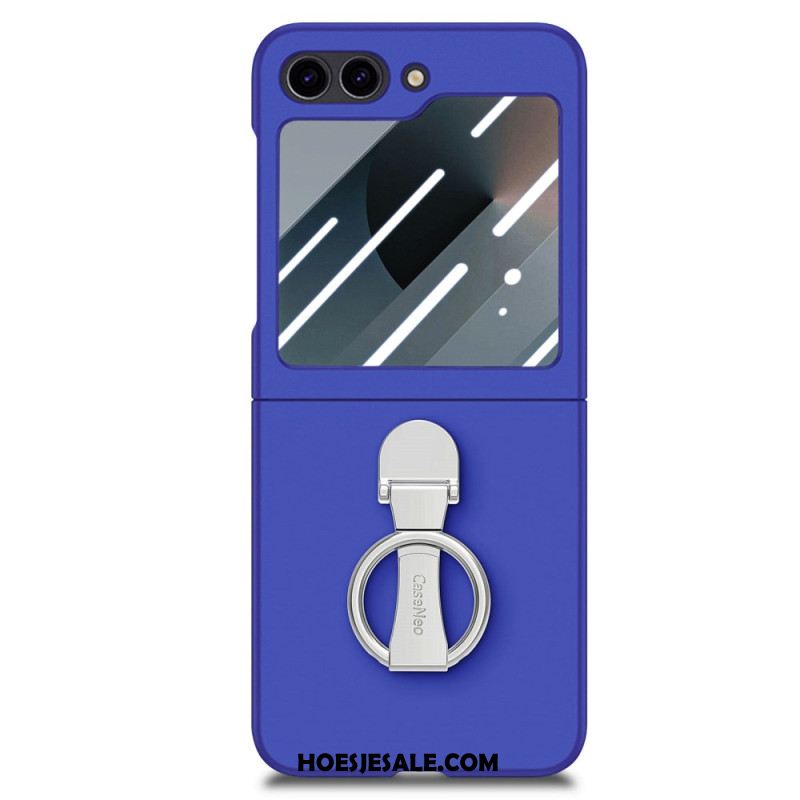 Hoesje Samsung Galaxy Z Flip 7 Fe Ringhouder En Schermbeschermer Voor De Achterkant Bescherming Hoesje