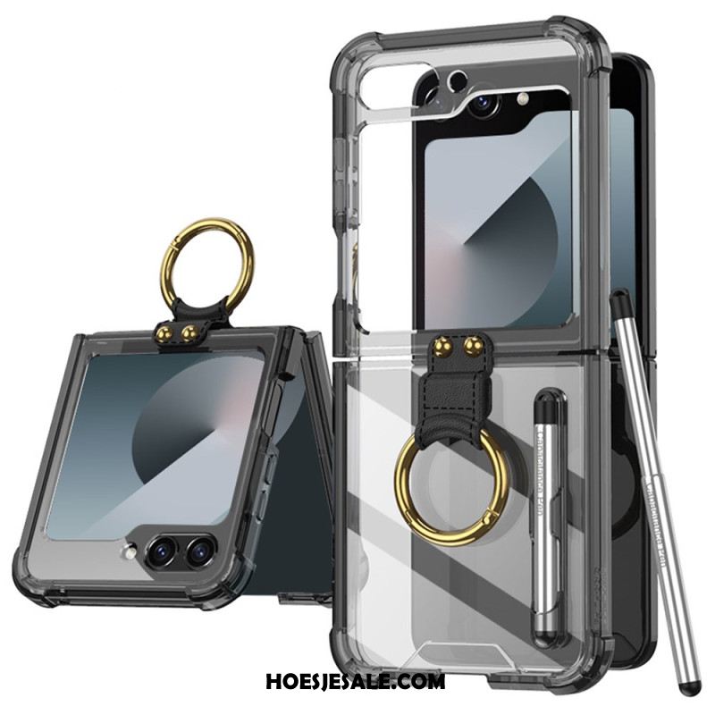 Hoesje Samsung Galaxy Z Flip 7 Fe Ringhouder En Stylus