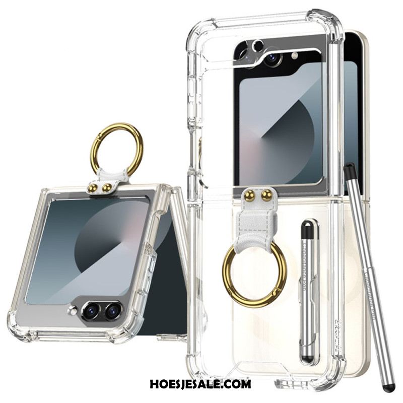 Hoesje Samsung Galaxy Z Flip 7 Fe Ringhouder En Stylus