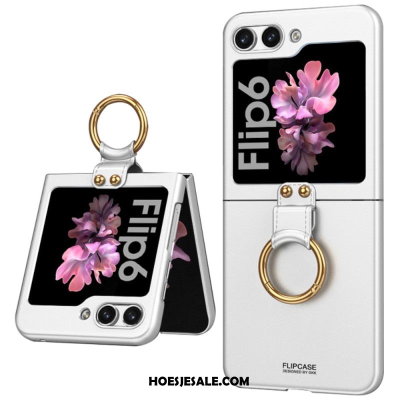 Hoesje Samsung Galaxy Z Flip 7 Fe Ultradun & Gkk-ring Bescherming Hoesje