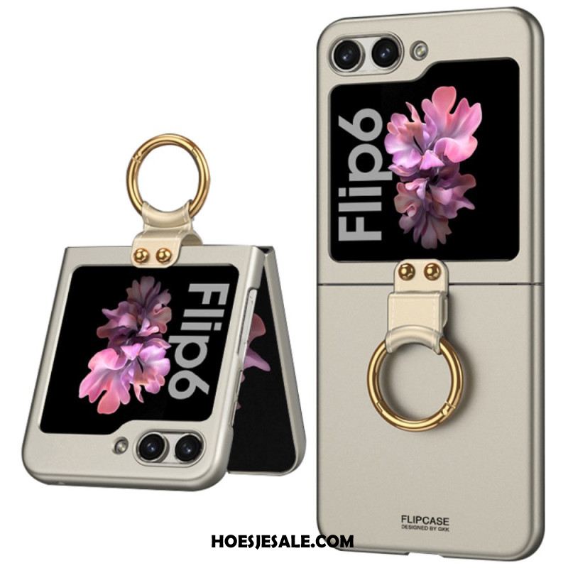 Hoesje Samsung Galaxy Z Flip 7 Fe Ultradun & Gkk-ring Bescherming Hoesje