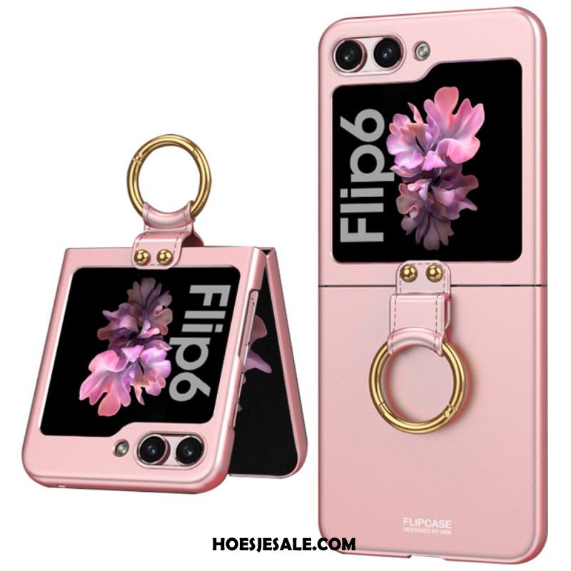 Hoesje Samsung Galaxy Z Flip 7 Fe Ultradun & Gkk-ring Bescherming Hoesje