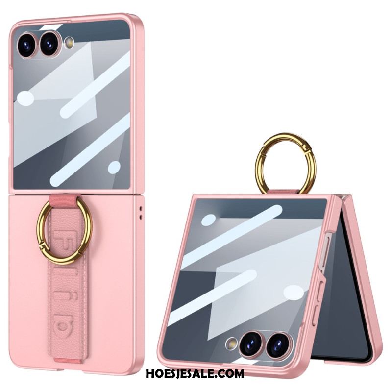 Hoesje Samsung Galaxy Z Flip 7 Gkk Polsbandje En Schermbeschermer Bescherming Hoesje