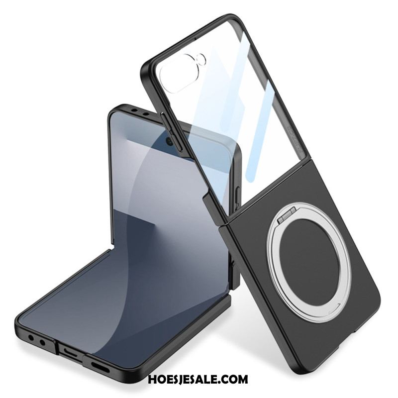 Hoesje Samsung Galaxy Z Flip 7 Gkk Schermbeschermer En Houder Bescherming Hoesje