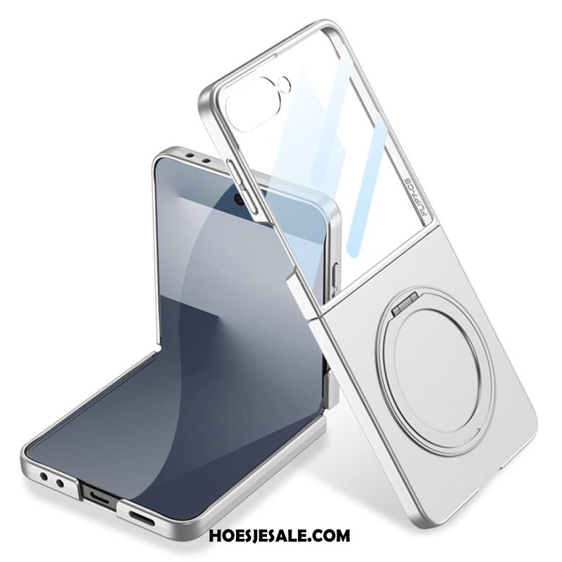 Hoesje Samsung Galaxy Z Flip 7 Gkk Schermbeschermer En Houder Bescherming Hoesje