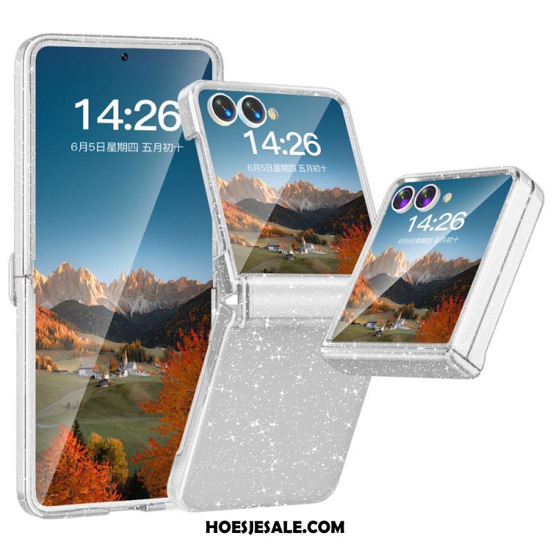 Hoesje Samsung Galaxy Z Flip 7 Ingebouwde Schermbeschermer Bescherming Hoesje