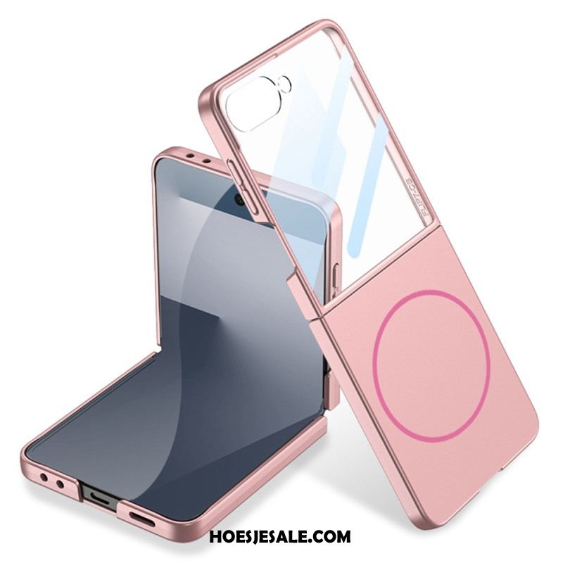 Hoesje Samsung Galaxy Z Flip 7 Klassieke Gkk Magnetische Band