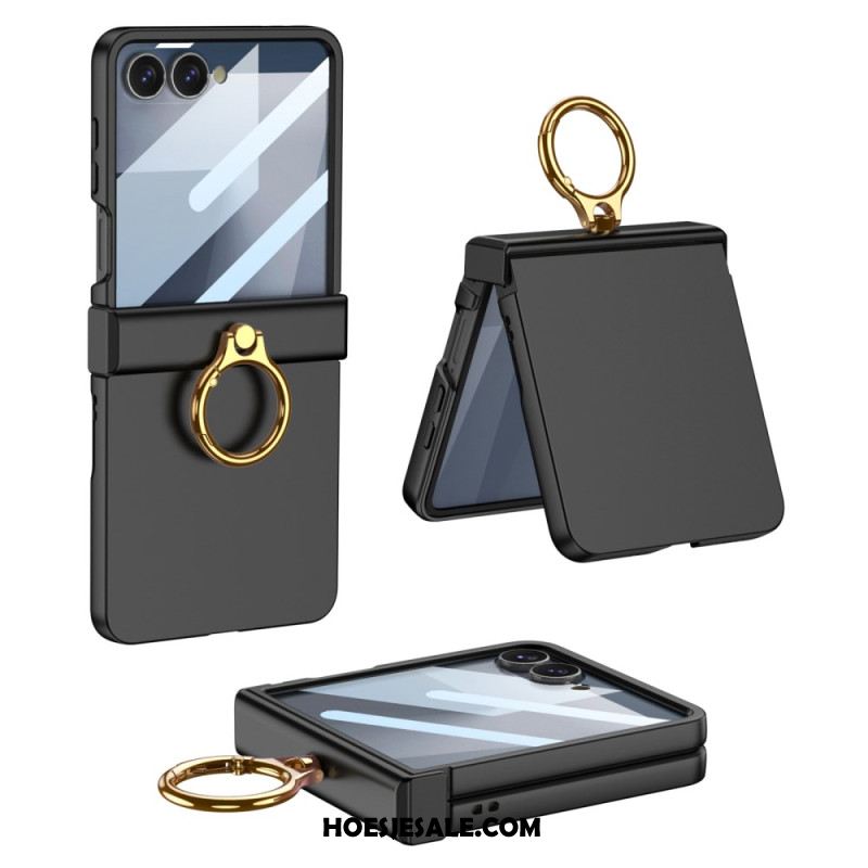 Hoesje Samsung Galaxy Z Flip 7 Klassieke Gkk-ringhouder Bescherming Hoesje