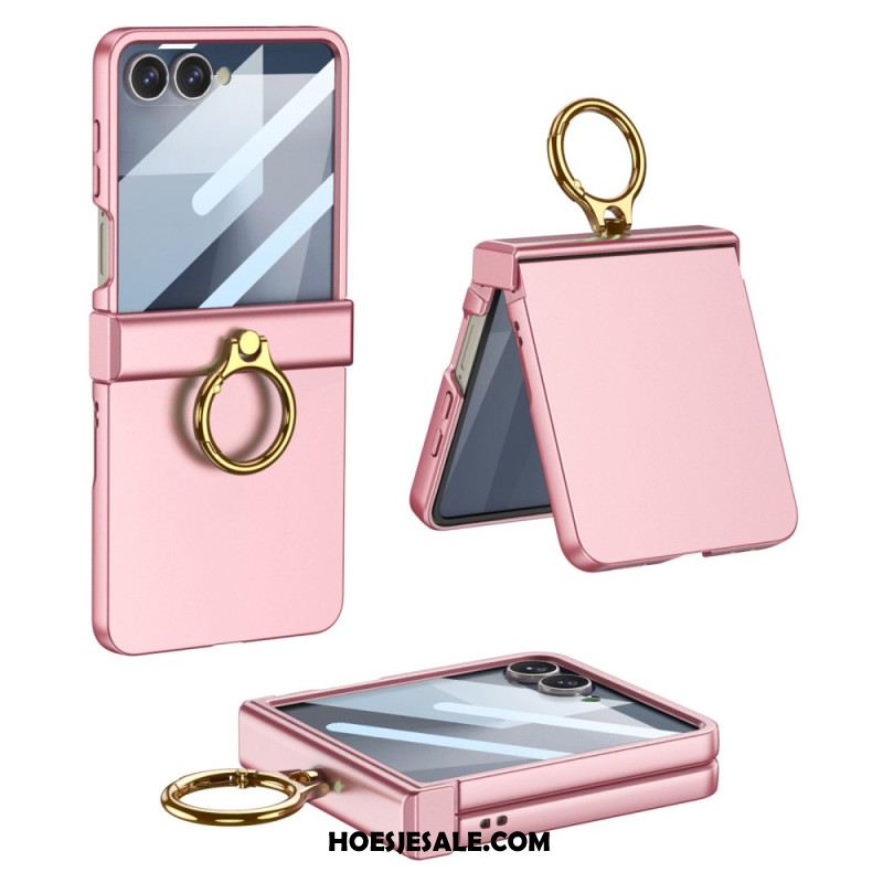 Hoesje Samsung Galaxy Z Flip 7 Klassieke Gkk-ringhouder Bescherming Hoesje