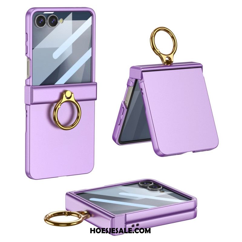 Hoesje Samsung Galaxy Z Flip 7 Klassieke Gkk-ringhouder Bescherming Hoesje