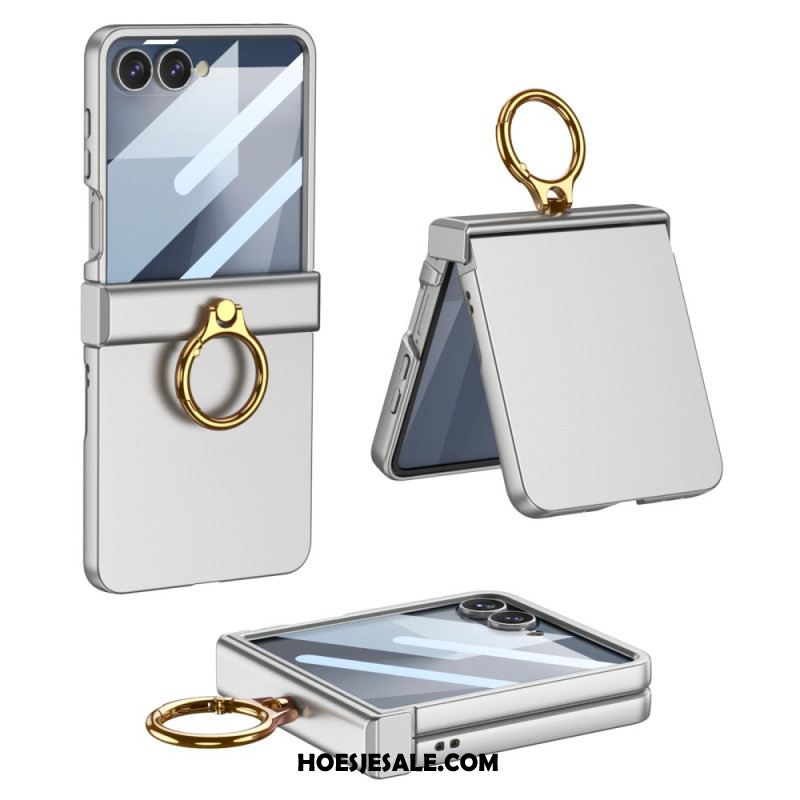 Hoesje Samsung Galaxy Z Flip 7 Klassieke Gkk-ringhouder Bescherming Hoesje