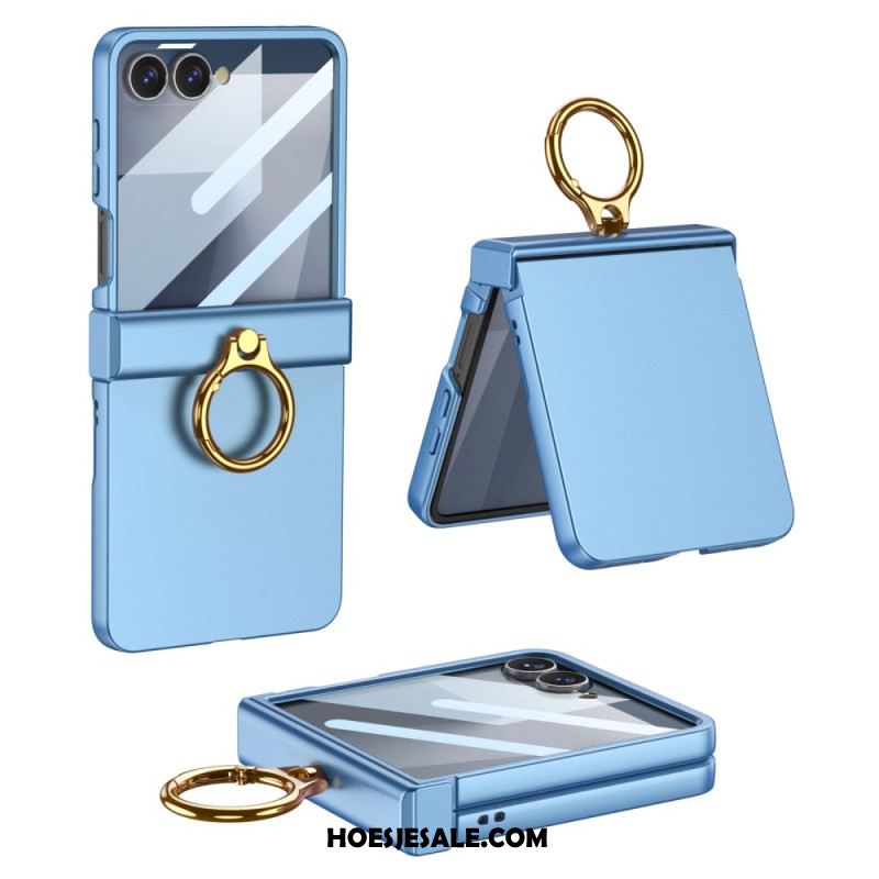 Hoesje Samsung Galaxy Z Flip 7 Klassieke Gkk-ringhouder Bescherming Hoesje