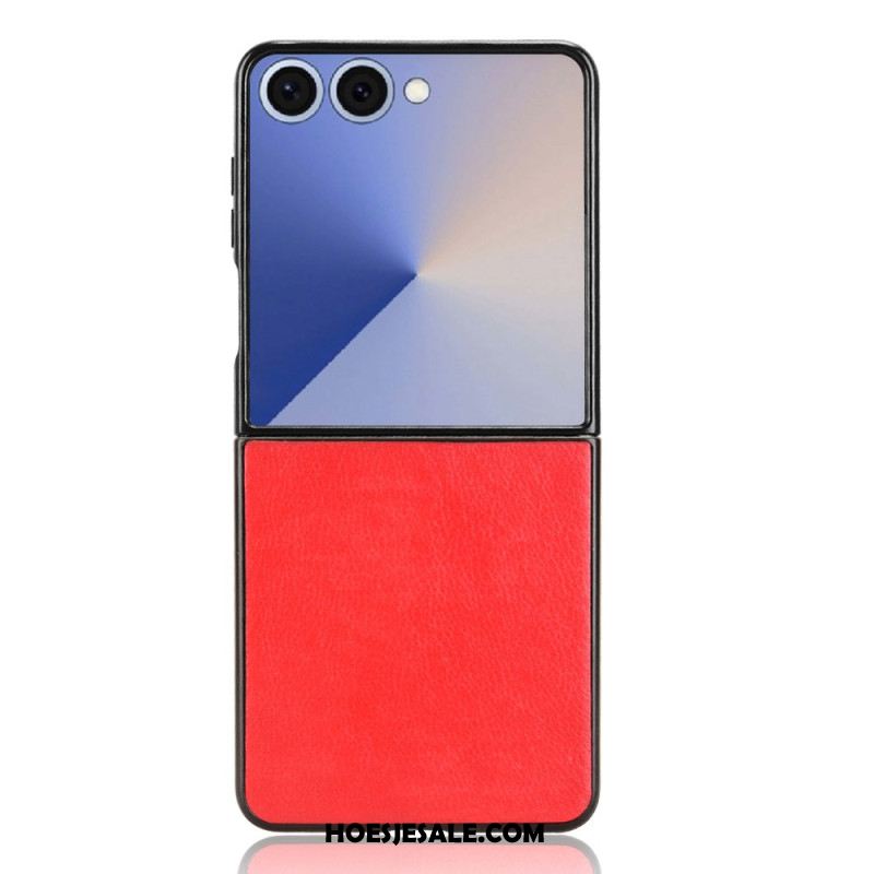 Hoesje Samsung Galaxy Z Flip 7 Leerlook