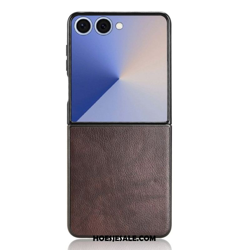 Hoesje Samsung Galaxy Z Flip 7 Leerlook