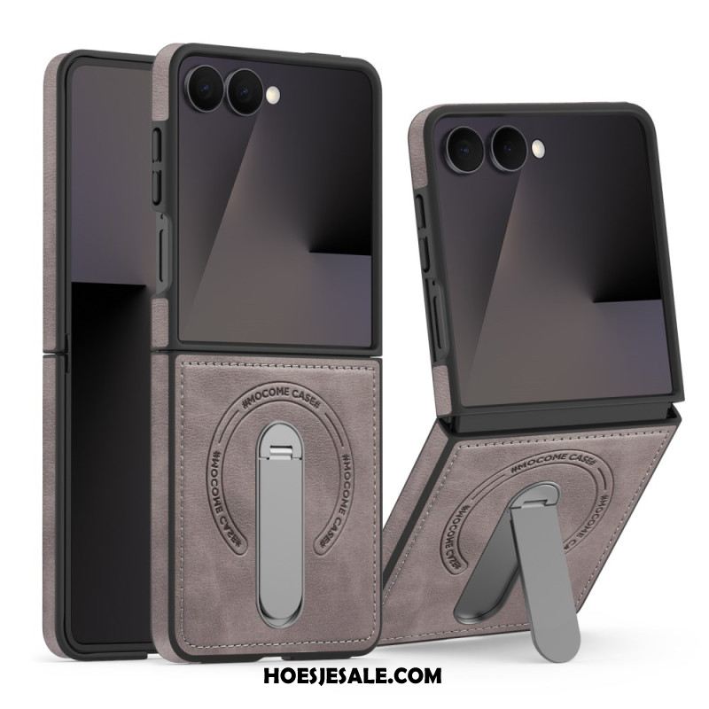 Hoesje Samsung Galaxy Z Flip 7 Magnetisch Met Draaibare Standaard Bescherming Hoesje