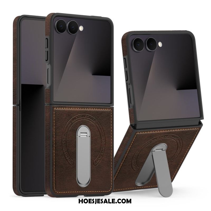 Hoesje Samsung Galaxy Z Flip 7 Magnetisch Met Draaibare Standaard Bescherming Hoesje