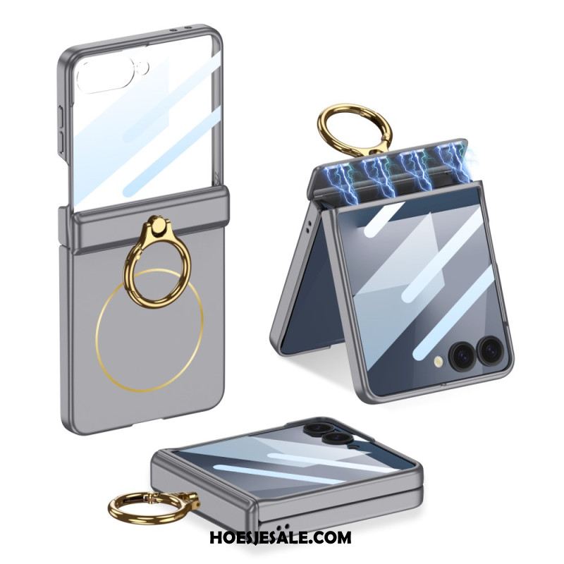 Hoesje Samsung Galaxy Z Flip 7 Magnetisch Met Ringhouder Gkk