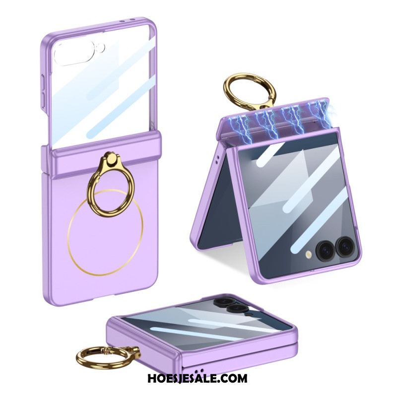 Hoesje Samsung Galaxy Z Flip 7 Magnetisch Met Ringhouder Gkk