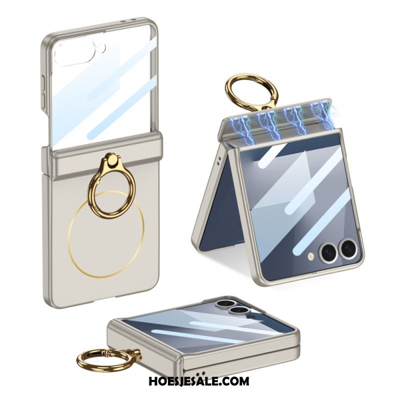 Hoesje Samsung Galaxy Z Flip 7 Magnetisch Met Ringhouder Gkk