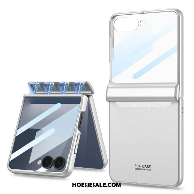 Hoesje Samsung Galaxy Z Flip 7 Magnetische Scharnierbeschermer En Schermbeschermer