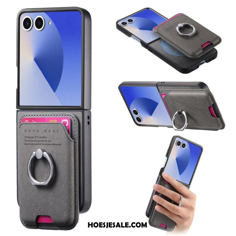 Hoesje Samsung Galaxy Z Flip 7 Magsafe-compatibel Met Afneembare Kaarthouder