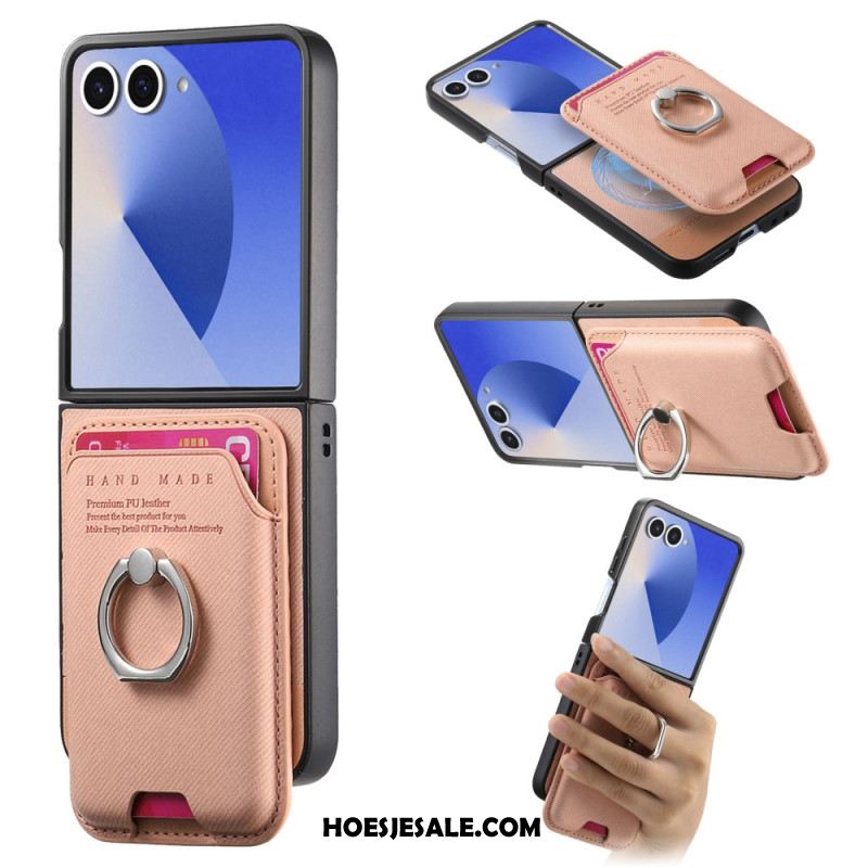 Hoesje Samsung Galaxy Z Flip 7 Magsafe-compatibel Met Afneembare Kaarthouder