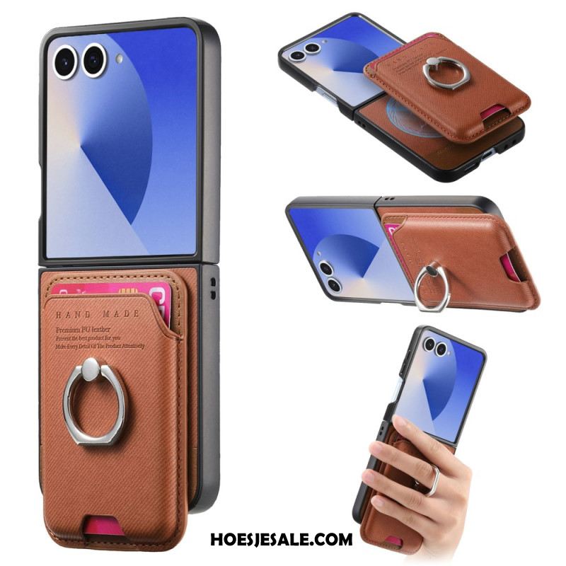 Hoesje Samsung Galaxy Z Flip 7 Magsafe-compatibel Met Afneembare Kaarthouder