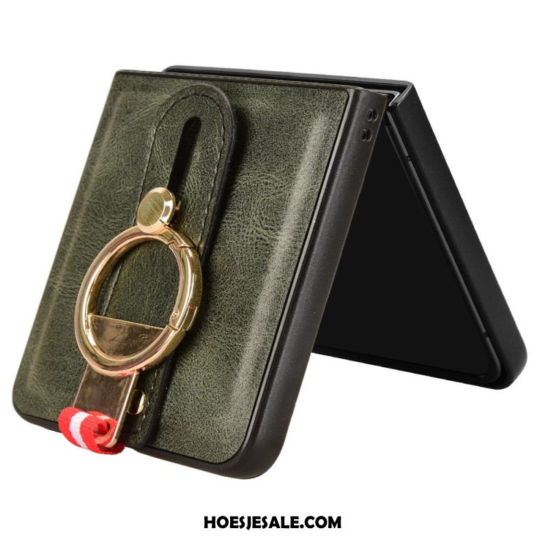 Hoesje Samsung Galaxy Z Flip 7 Polsband En Houder