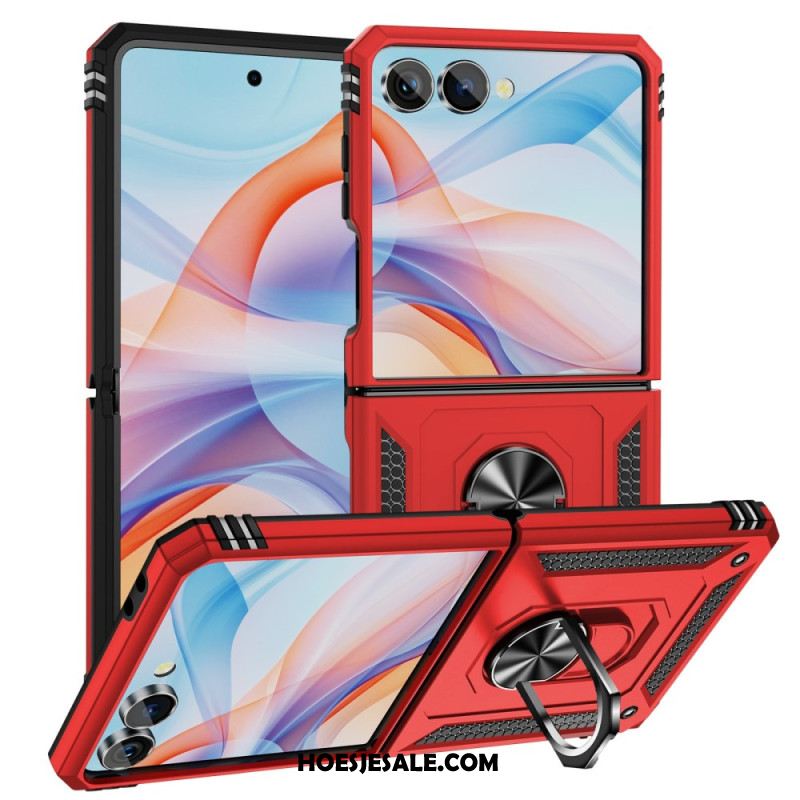 Hoesje Samsung Galaxy Z Flip 7 Ringhouder En Schokbestendige Bescherming Bescherming Hoesje