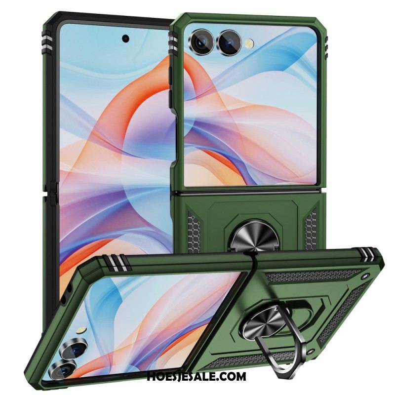 Hoesje Samsung Galaxy Z Flip 7 Ringhouder En Schokbestendige Bescherming Bescherming Hoesje
