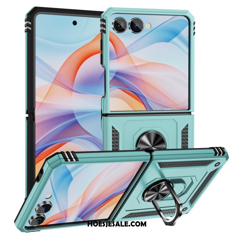 Hoesje Samsung Galaxy Z Flip 7 Ringhouder En Schokbestendige Bescherming Bescherming Hoesje