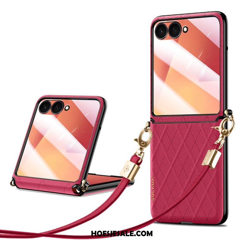 Hoesje Samsung Galaxy Z Flip 7 Sulada Schouderband