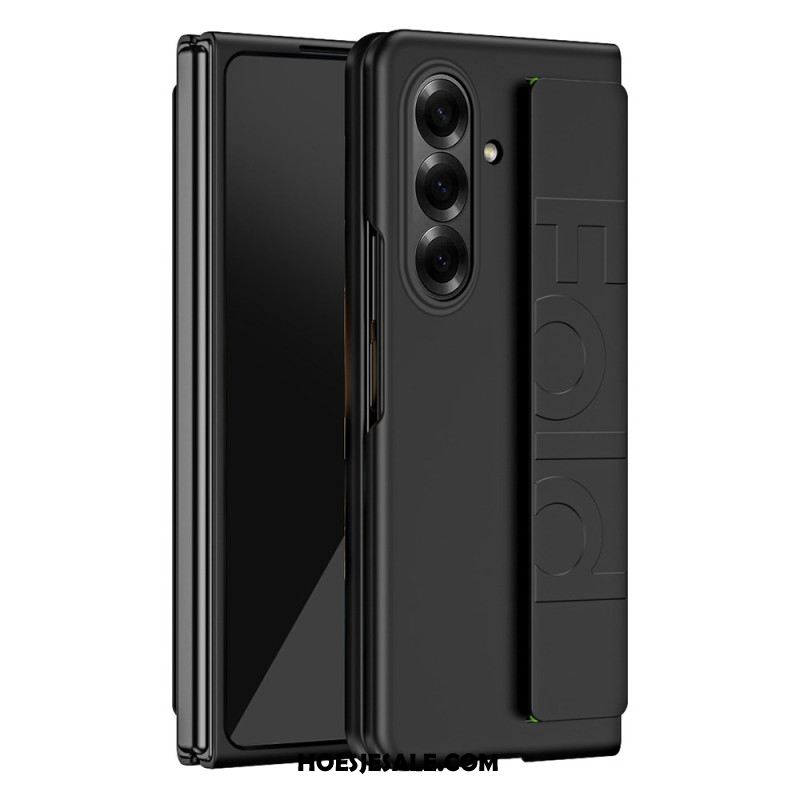 Hoesje Samsung Galaxy Z Fold 7 Bandje Met Standaard Bescherming Hoesje