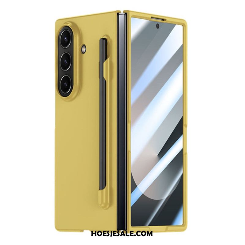 Hoesje Samsung Galaxy Z Fold 7 Bescherming Van Gehard Glas En Stylushouder
