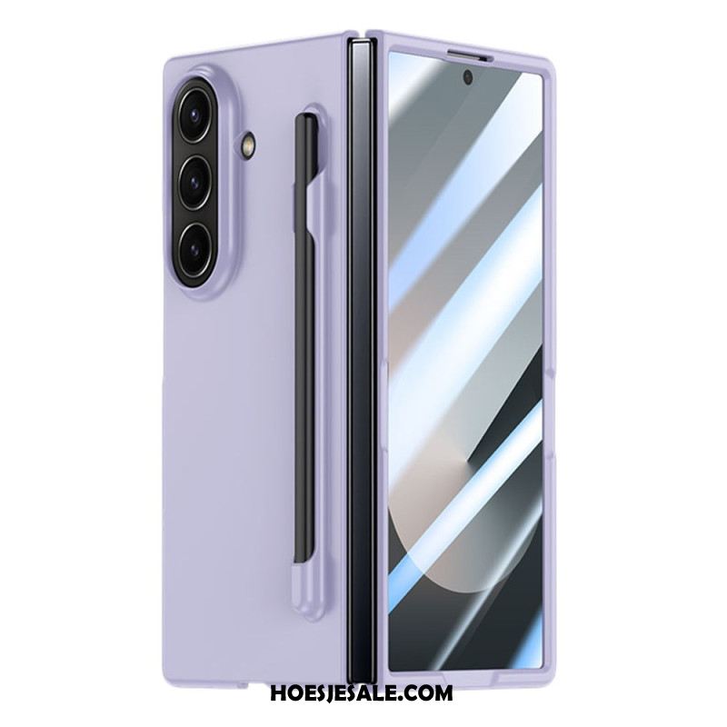 Hoesje Samsung Galaxy Z Fold 7 Bescherming Van Gehard Glas En Stylushouder