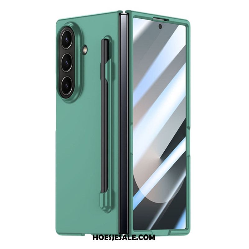 Hoesje Samsung Galaxy Z Fold 7 Bescherming Van Gehard Glas En Stylushouder