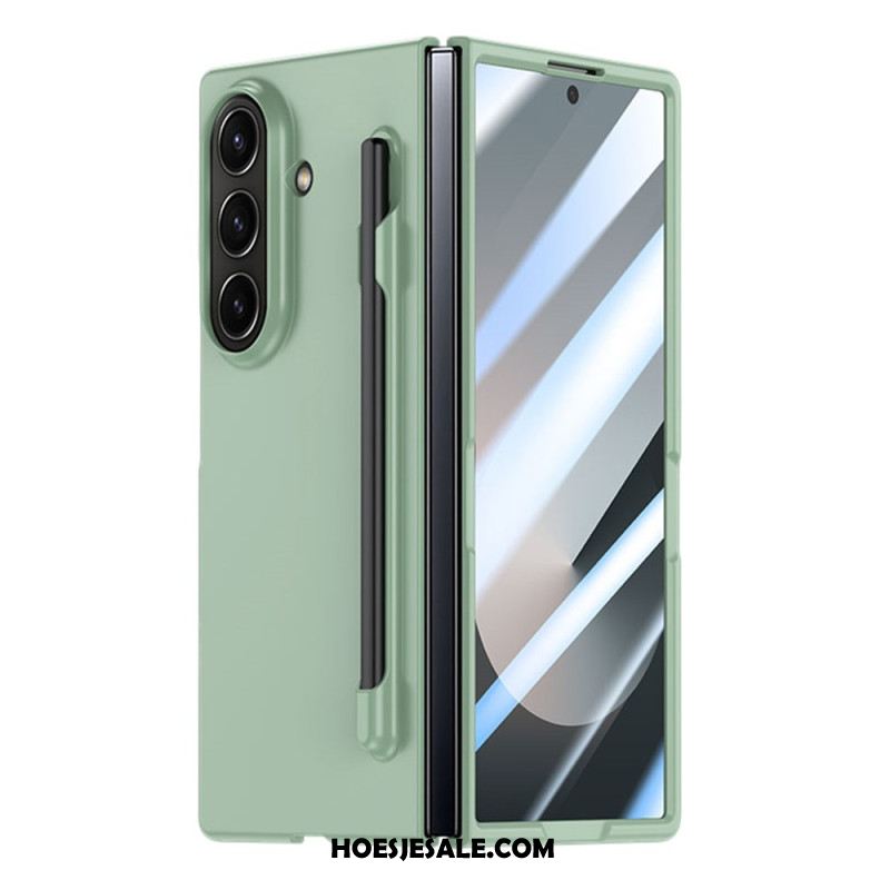 Hoesje Samsung Galaxy Z Fold 7 Bescherming Van Gehard Glas En Stylushouder