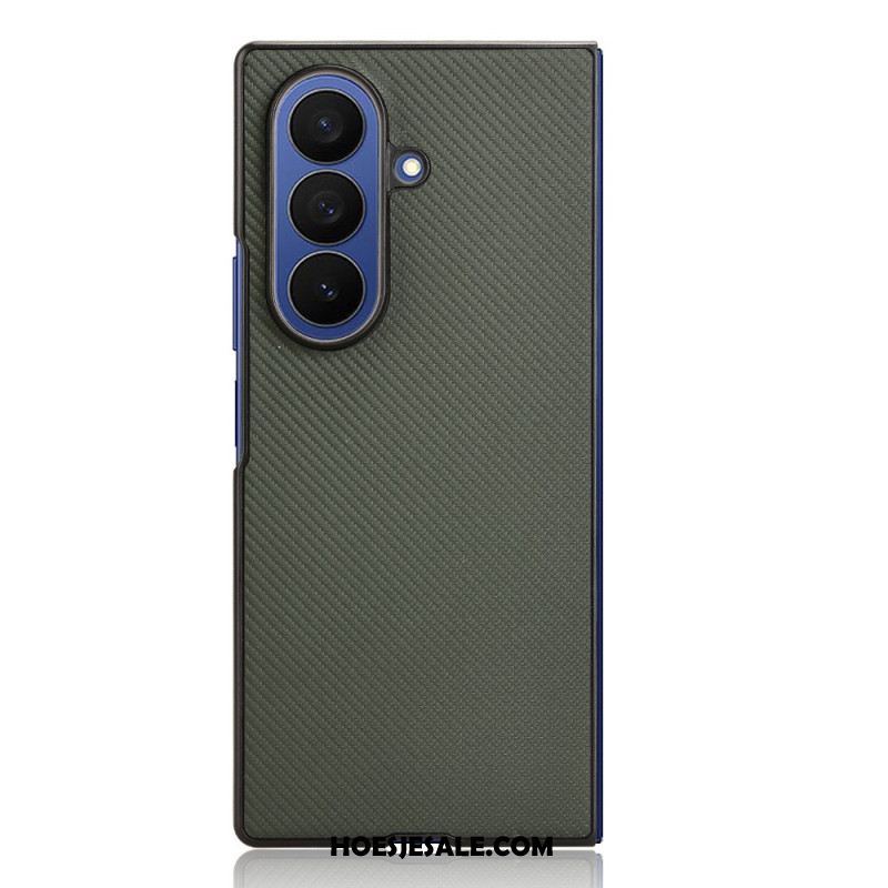 Hoesje Samsung Galaxy Z Fold 7 Klassieke Lederlook Bescherming Hoesje